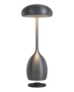 Villeroy & Boch Akku Tischleuchte TRIEST graphit gebürstet