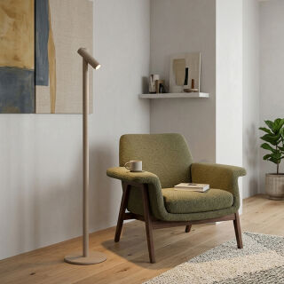 Sompex Tubo sand Akku LED Stehleuchte