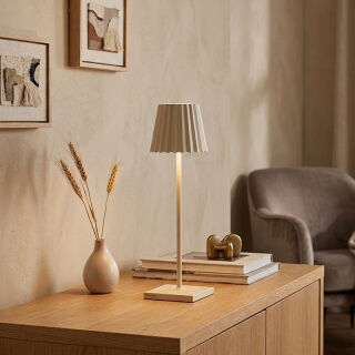 Sompex Troll RC sand Akku LED Tischleuchte