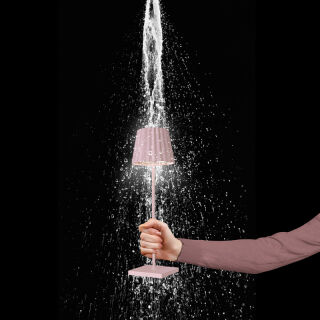 Sompex Troll RC pink Akku LED Tischleuchte