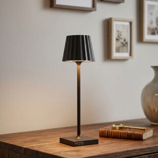 Sompex Troll Nano RC Akku Tischleuchte schwarz