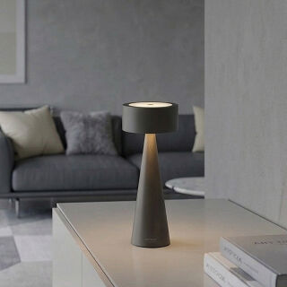 Sompex Elody Akku Tischleuchte graphit gebürstet