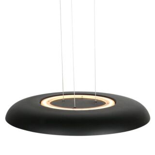 Steinhauer Bollique Golden Veil Pendelleuchte schwarz-gold