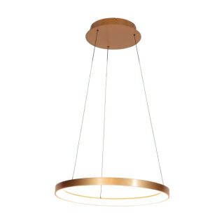 Steinhauer Ringlede 57cm Pendelleuchte gold