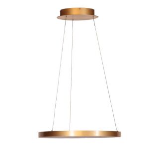 Steinhauer Ringlede 57cm Pendelleuchte gold