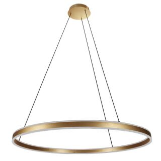 Steinhauer Ringlux Pendelleuchte LED gold 100cm