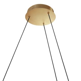 Steinhauer Ringlux Pendelleuchte LED gold 100cm