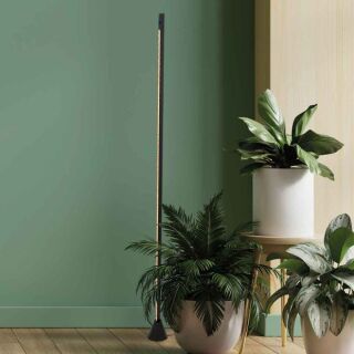 Steinhauer Luzhaz Stehleuchte schwarz 157 cm