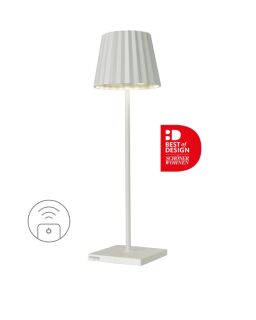 Sompex Troll RC weiß Akku LED Tischleuchte