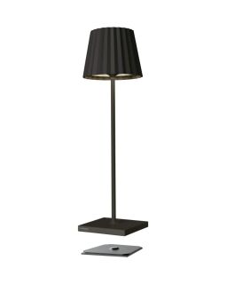 Sompex Troll RC schwarz Akku LED Tischleuchte