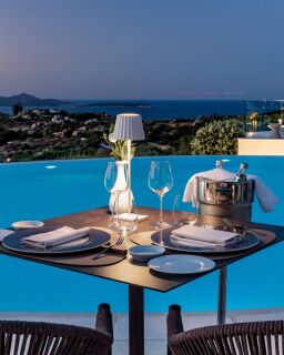 Sompex Troll RC grau Akku LED Tischleuchte