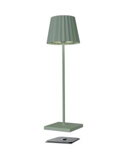 Sompex Troll RC olivgrün Akku LED Tischleuchte