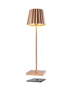 Sompex Troll RC kupfer Akku LED Tischleuchte