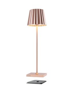 Sompex Troll RC rosegold Akku LED Tischleuchte