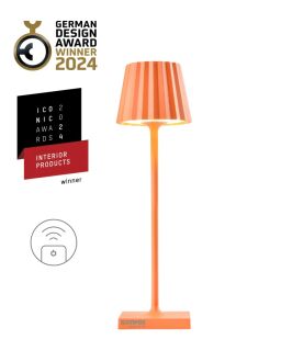 Sompex Troll Nano RC Akku Tischleuchte orange