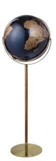 APOLLO LIGHT FLEX Leuchtglobus bronze/dunkelblau