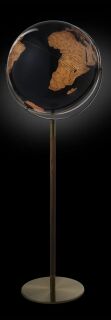 APOLLO LIGHT FLEX Leuchtglobus bronze/dunkelblau