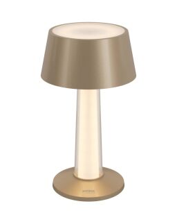 Sompex Lulu Akku Tischleuchte champagner-metallic