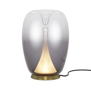 Maytoni Tischleuchte Splash LED Glas grau verzinkt