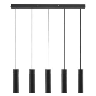 Nordlux Tilo 5 Pendelleuchte GU10 schwarz