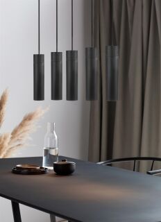 Nordlux Tilo 5 Pendelleuchte GU10 schwarz