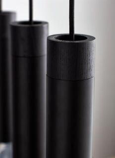 Nordlux Tilo 5 Pendelleuchte GU10 schwarz