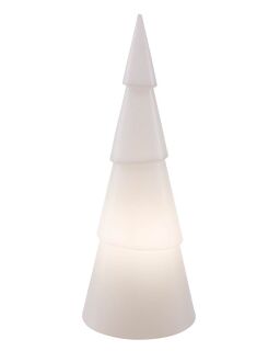 8 Seasons Design Dekoleuchte Shining Tree rund 75 cm weiß