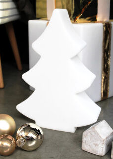 8 Seasons Design Dekoleuchte Shining Tree 40 cm weiß