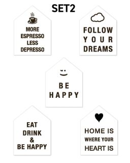 Sompex Lumicasa Folienset 2 - Be Happy