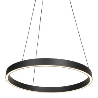 Steinhauer Mykty Pendelleuchte schwarz 60cm