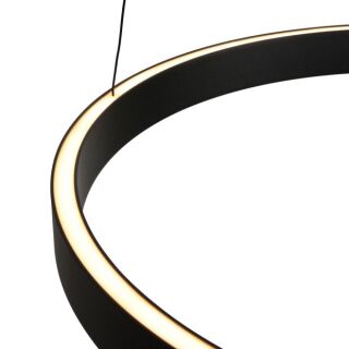 Steinhauer Mykty Pendelleuchte schwarz 60cm