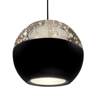 Steinhauer Belluno Pendelleuchte schwarz 5 flammig rund