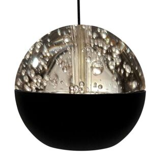 Steinhauer Belluno Pendelleuchte schwarz 5 flammig rund