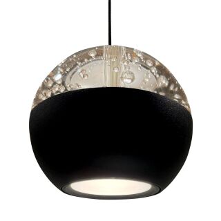 Steinhauer Belluno Pendelleuchte schwarz 5 flammig