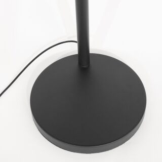 Steinhauer Bogenleuchte Sparkled Light 3-flammig schwarz verschiedene Variationen schwarz-gold (Leinen)