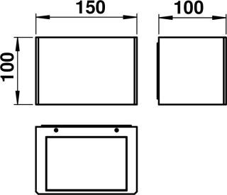 Albert Wandleuchte weiß Typ 6167