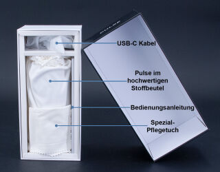 Pulse Akku LED Tischleuchte in Überraschungsfarbe