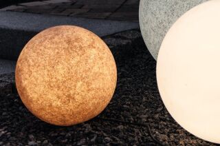 Leuchtkugel Mundan terracotta 500 mm