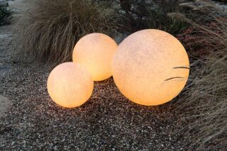 Leuchtkugel Mundan terracotta 500 mm