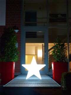 8 Seasons Design Motivleuchte Shining Star 80 cm