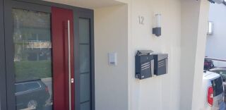 Albert Wandleuchte mit Bewegungsmelder schwarz 660320