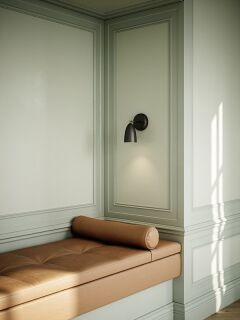 dftp Nexus 2 Wandleuchte schwarz GU10