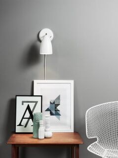 dftp Nexus 2 Wandleuchte weiß telegrau GU10