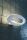 außergewöhliche weiße LED Außenwandleuchte Oval II