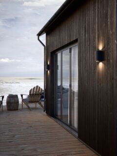 Nordlux Canto Maxi 2 Wandleuchte Seaside schwarz GU10 IP44